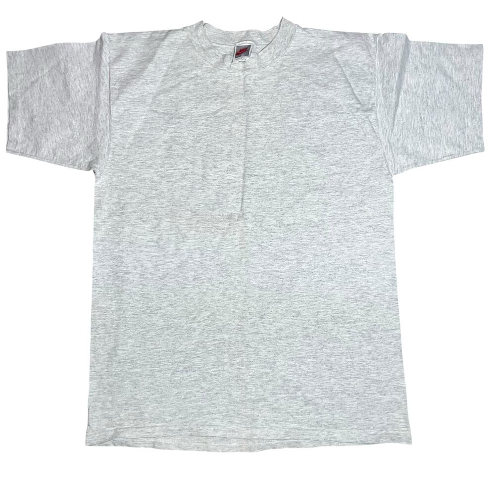 Nike vintage 80s/90s blank heather gray boxy crewneck men's t-shirt size Medium